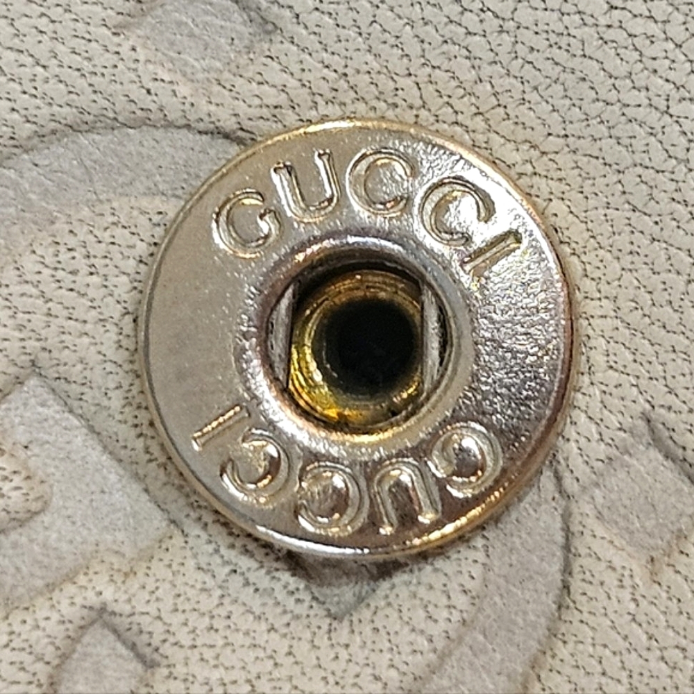 🌟Gucci Guccissima Leather Bifold Vintage Cream Wallet  🤍 - Picture 8 of 16